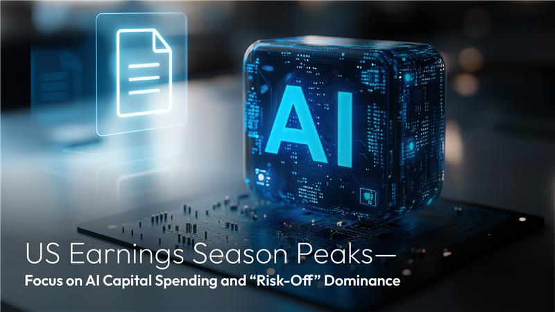 Hiện tại bạn đang xem Amillex Daily Market Review: U.S. Earnings Season Peaks—Focus on AI Capital Spending and “Risk-Off” Dominance