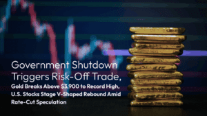 Lesen Sie mehr zum Artikel Amillex Daily Market Commentary: Government Shutdown Triggers Risk-Off Trade, Gold Breaks Above $3,900 to Record High, U.S. Stocks Stage V-Shaped Rebound Amid Rate-Cut Speculationle