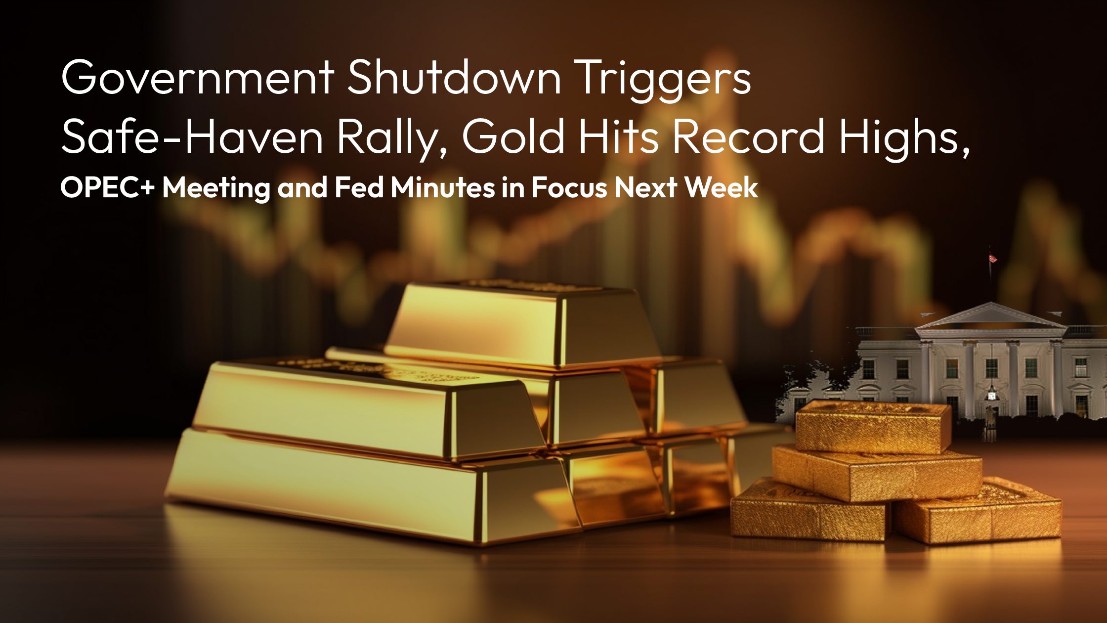 You are currently viewing Amillex Daily Market Commentary: Government Shutdown Triggers Safe-Haven Rally, Gold Hits Record Highs, OPEC+ Meeting and Fed Minutes in Focus Next Week