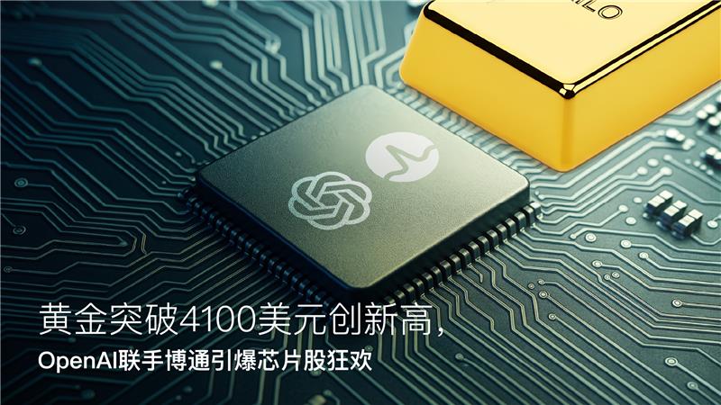Hiện tại bạn đang xem Amillex每日汇评：黄金突破4100美元创新高，OpenAI联手博通引爆芯片股狂欢