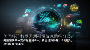 Read more about the article Amillex每日汇评：美国经济数据矛盾引爆降息路径分歧，美股涨跌不一英伟达重挫5%，黄金逆势升破4135美元，原油跌破58美元