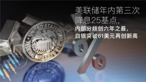 阅读有关该文章的更多信息 Amillex每日汇评：美联储年内第三次降息25基点，内部分歧创六年之最，白银突破61美元再创新高