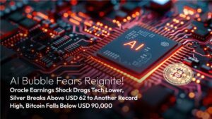 En savoir plus sur l'article Amillex Daily Market Commentary: AI Bubble Fears Reignite! Oracle Earnings Shock Drags Tech Lower, Silver Breaks Above USD 62 to Another Record High, Bitcoin Falls Below USD 90,000