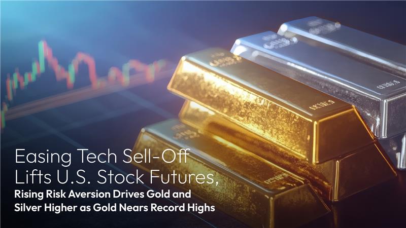 現在ご覧いただいているのは Amillex Daily Market Commentary:Easing Tech Sell-Off Lifts U.S. Stock Futures, Rising Risk Aversion Drives Gold and Silver Higher as Gold Nears Record Highs