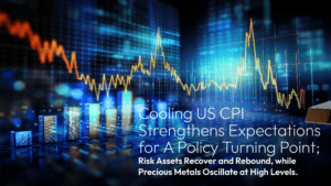 En savoir plus sur l'article Amillex Daily Market Commentary | Cooling US CPI strengthens expectations for a policy turning point; risk assets recover and rebound, while precious metals oscillate at high levels. 