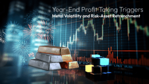 기사에 대해 자세히 알아보세요 Amillex Daily Market Commentary | Year-End Profit Taking Triggers Metal Volatility and Risk-Asset Retrenchment 