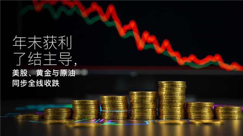 この記事の続きを読む Amillex安迈每日汇评｜年末获利了结主导，美股、黄金与原油同步全线收跌 