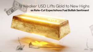 Lesen Sie mehr zum Artikel Amillex Daily Market Commentary | Weaker USD Lifts Gold to New Highs as Rate-Cut Expectations Fuel Bullish Sentiment