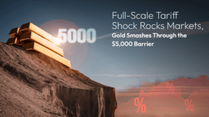 기사에 대해 자세히 알아보세요 Amillex Daily Market Commentary | Full-Scale Tariff Shock Rocks Markets, Gold Smashes Through the $5,000 Barrier 