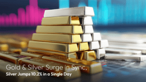 Lesen Sie mehr zum Artikel Amillex Daily Market Commentary | Gold & Silver Surge in Sync, Silver Jumps 10.2% in a Single Day 