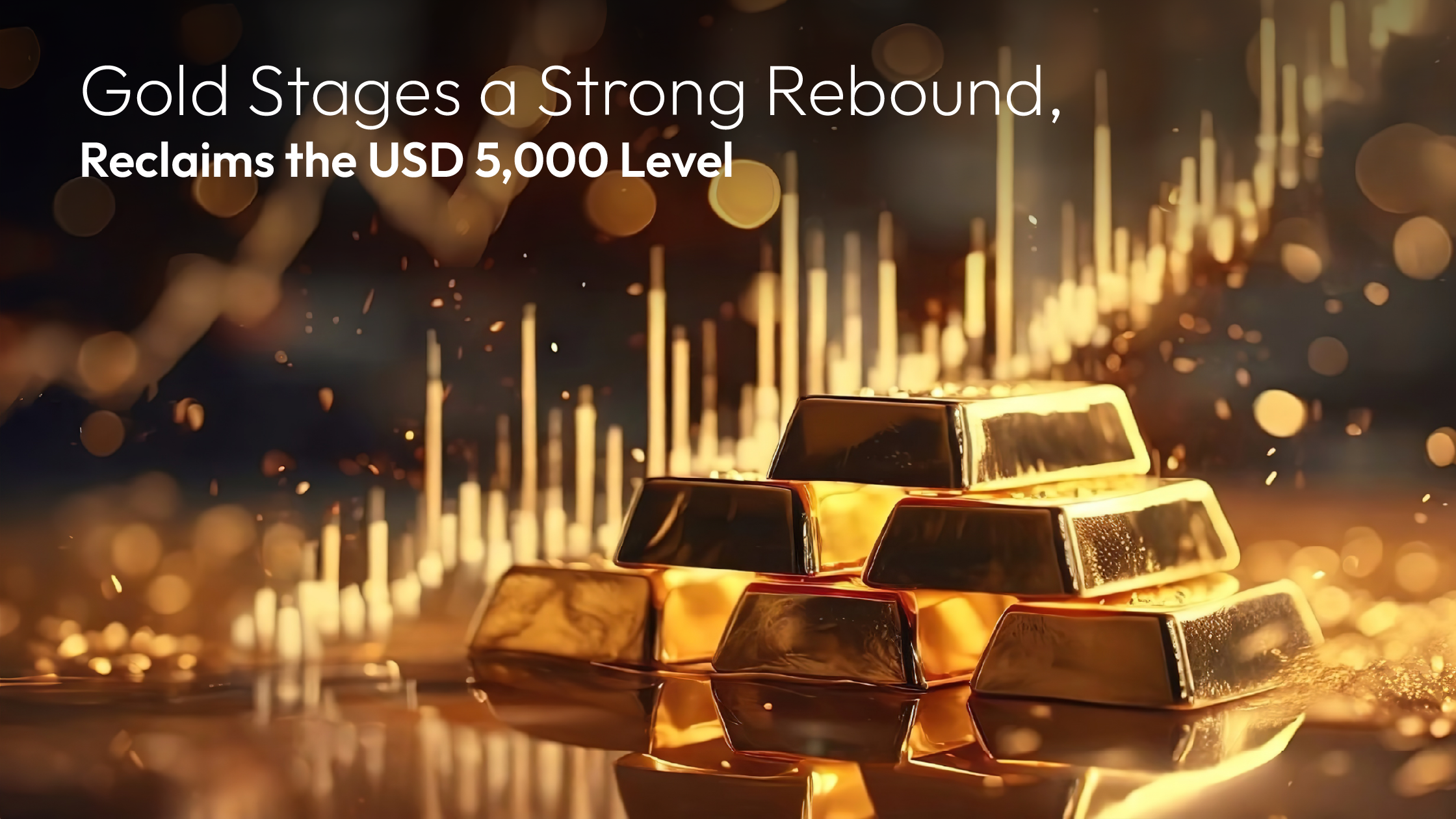 您当前正在查看 Amillex Daily Market Commentary | Gold Stages a Strong Rebound, Reclaims the USD 5,000 Level