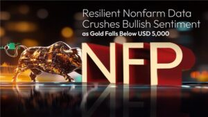 この記事の続きを読む Amillex Daily Market Commentary | Resilient Nonfarm Data Crushes Bullish Sentiment as Gold Falls Below USD 5,000 