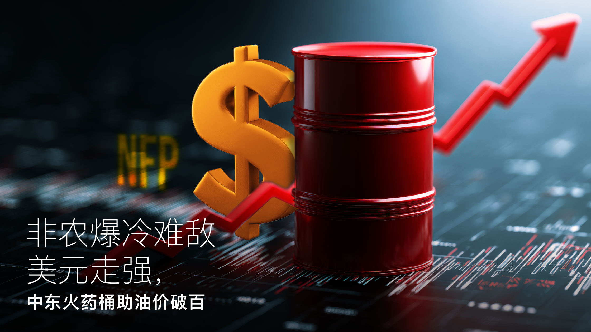 Hiện tại bạn đang xem Amillex安迈每日汇评｜非农爆冷难敌美元走强，中东火药桶助油价破百 