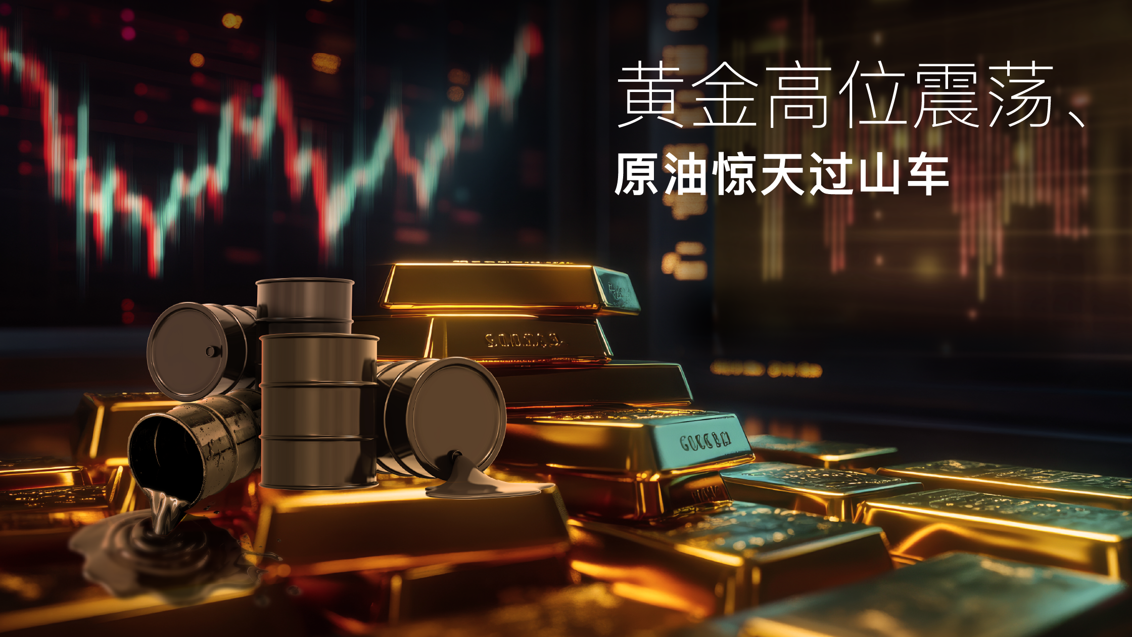 You are currently viewing Amillex安迈每日汇评｜黄金高位震荡、原油惊天过山车 