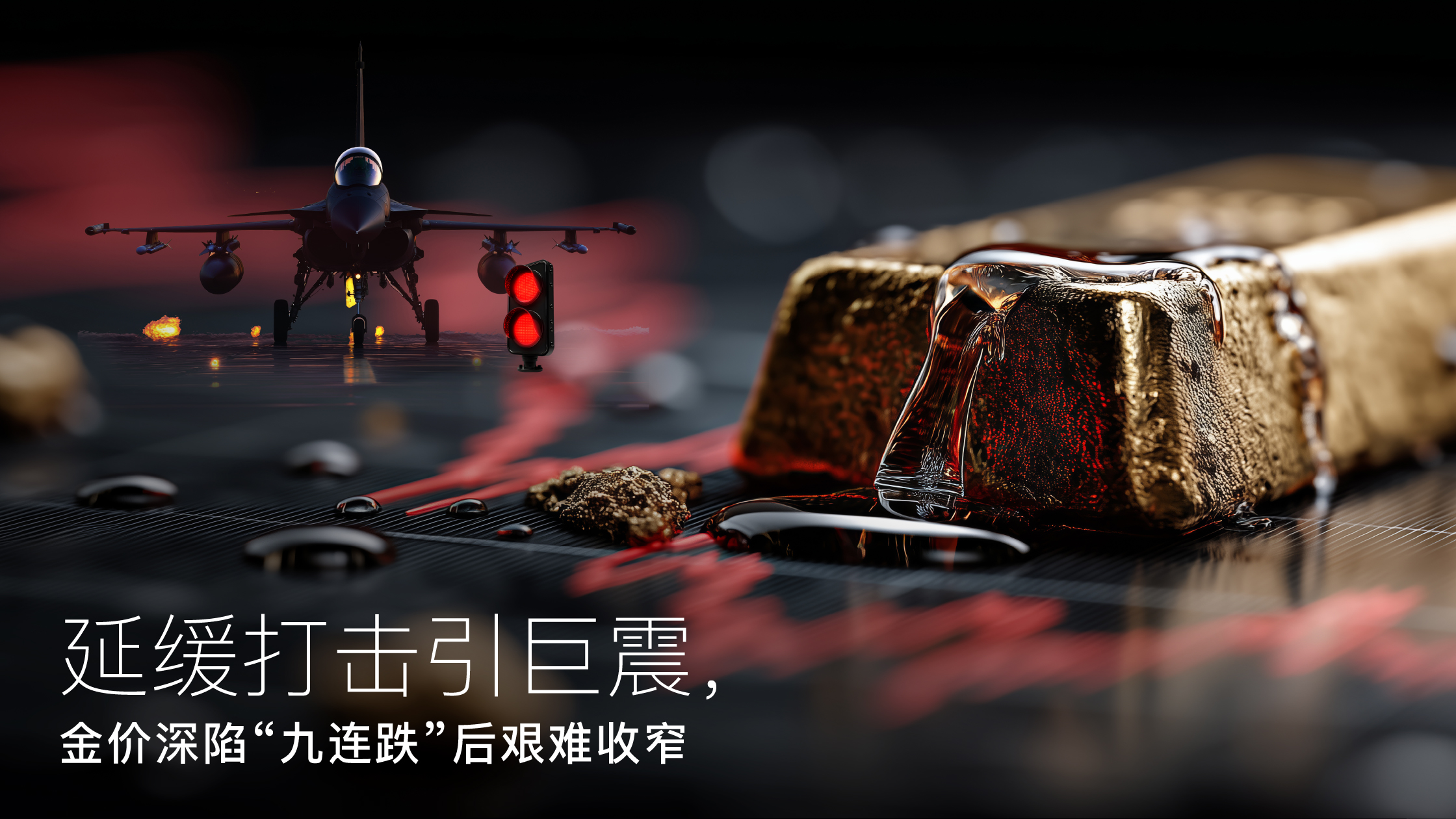 You are currently viewing Amillex安迈每日汇评｜延缓打击引巨震，金价深陷“九连跌”后艰难收窄 