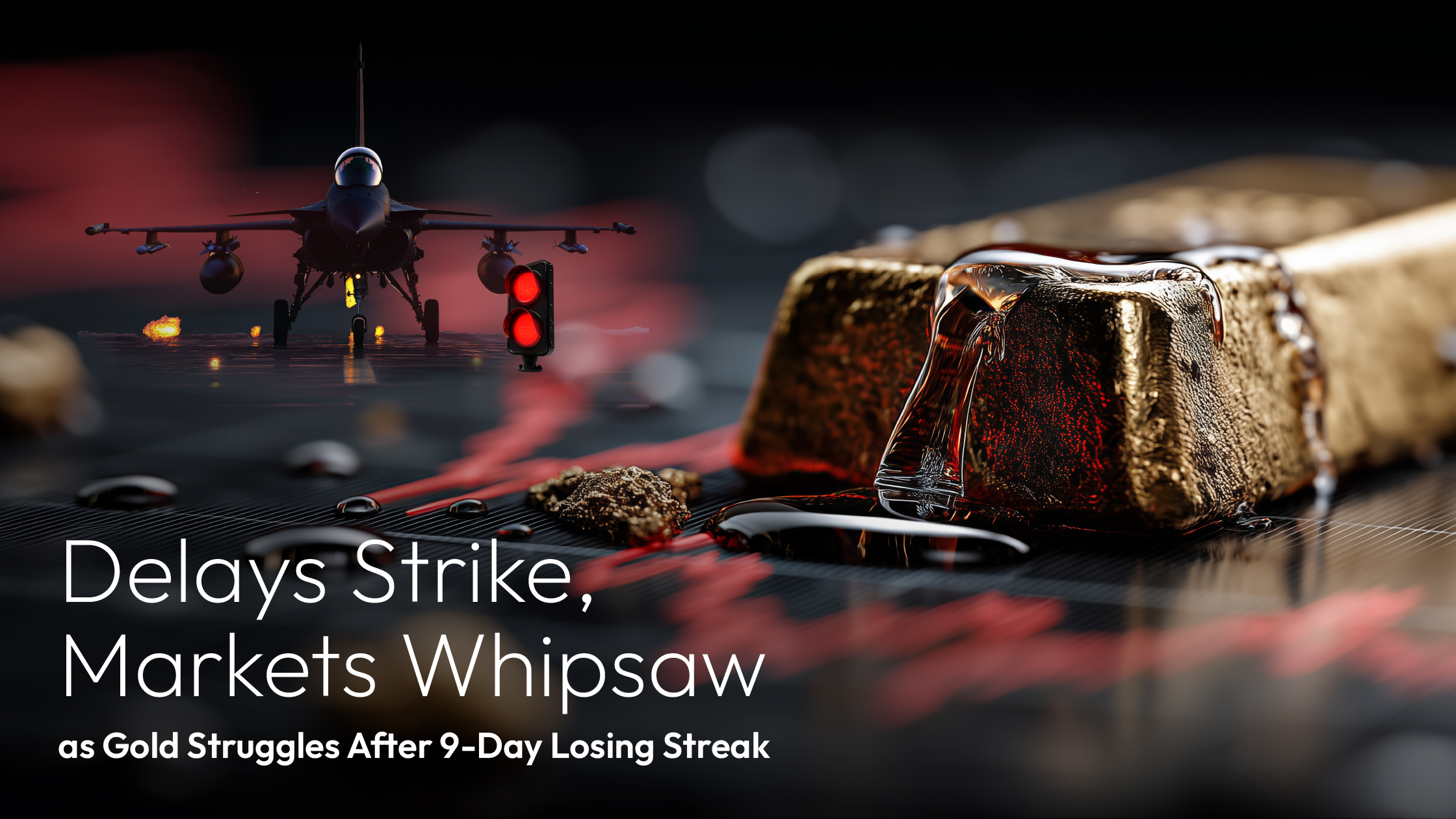 您当前正在查看 Amillex Daily Market Review | Delays Strike, Markets Whipsaw as Gold Struggles After 9-Day Losing Streak 