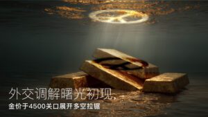 Read more about the article Amillex安迈每日汇评｜外交调解曙光初现，金价于4500关口展开多空拉锯 