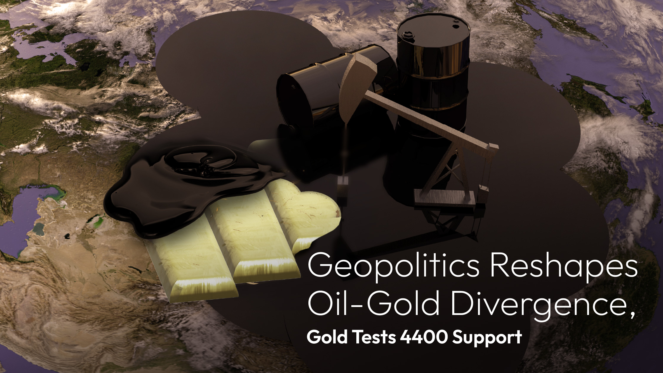 您当前正在查看 Amillex Daily Market Commentary | Geopolitics Reshapes Oil-Gold Divergence, Gold Tests 4400 Support 