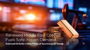 Lesen Sie mehr zum Artikel Amillex Daily Market Commentary | Renewed Middle East Conflict Fuels Safe-Haven Demand, Gold and Oil Enter a New Phase of Synchronized Trends 