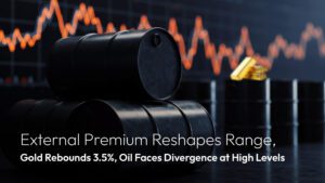 阅读有关该文章的更多信息 Amillex Daily Market Commentary | External Premium Reshapes Range, Gold Rebounds 3.5%, Oil Faces Divergence at High Levels 