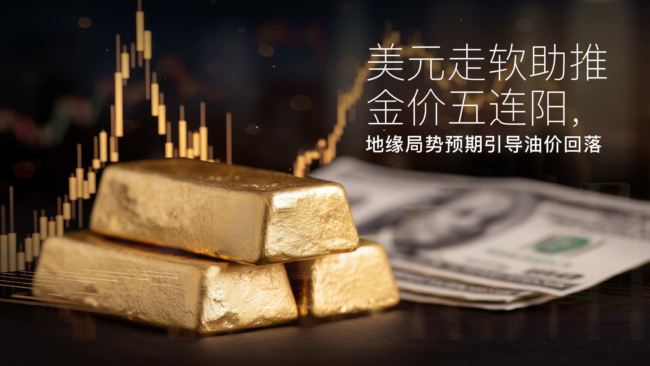 Sie sehen gerade Amillex安迈每日汇评｜美元走软助推金价五连阳，地缘局势预期引导油价回落