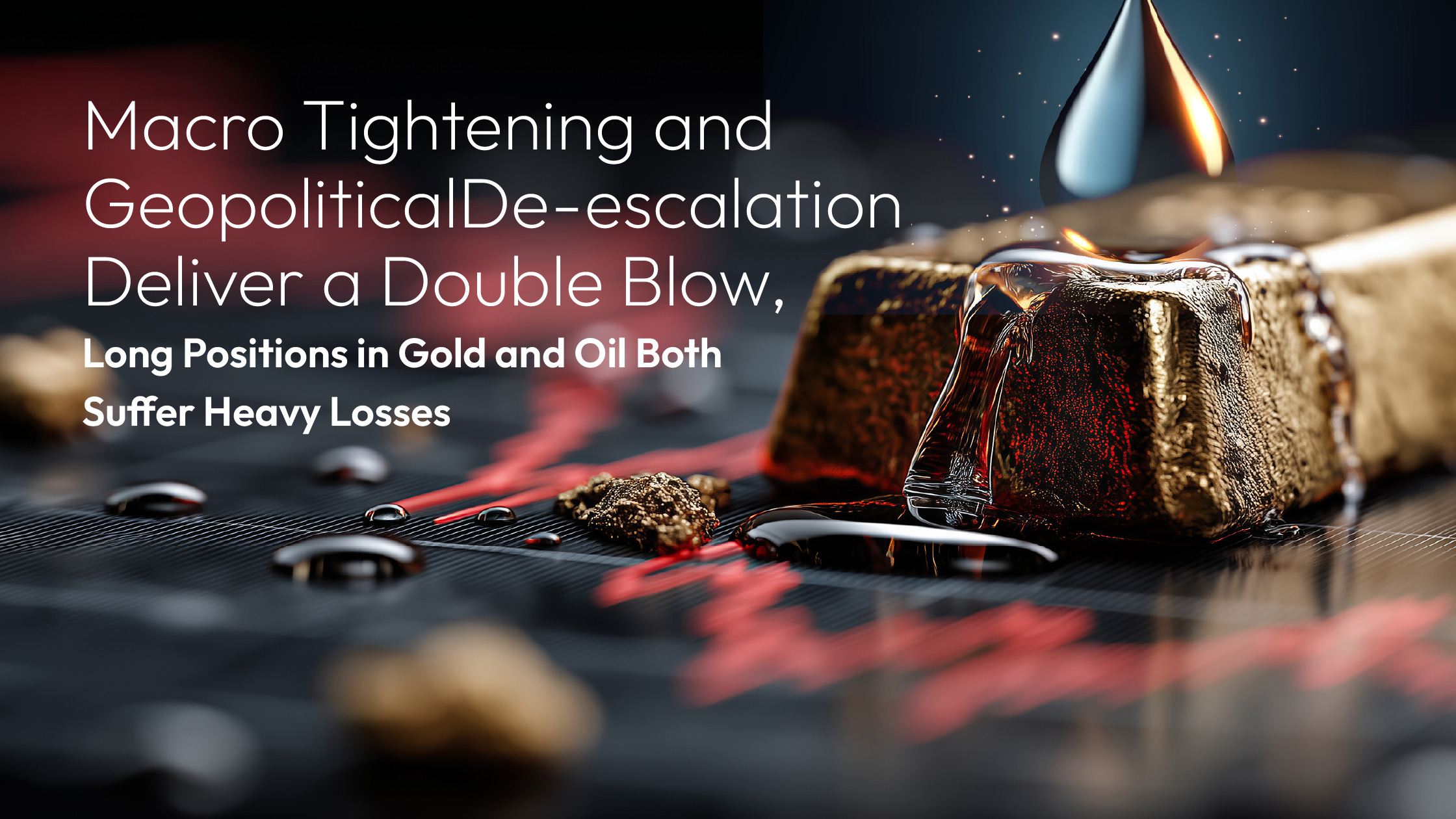 Sie sehen gerade Amillex Daily Market Commentary | Macro Tightening and Geopolitical De-escalation Deliver a Double Blow, Long Positions in Gold and Oil Both Suffer Heavy Losses 