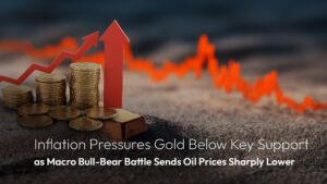 Read more about the article Amillex Daily Market Commentary | Inflation Pressures Gold Below Key Support as Macro Bull-Bear Battle Sends Oil Prices Sharply Lower