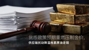 阅读有关该文章的更多信息 Amillex安迈每日汇评｜货币政策预期重燃压制金价，供应端扰动降温拖累原油走弱