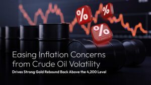 阅读有关该文章的更多信息 Amillex Daily Market Commentary | Easing Inflation Concerns from Crude Oil Volatility Drives Strong Gold Rebound Back Above the 4,200 Level
