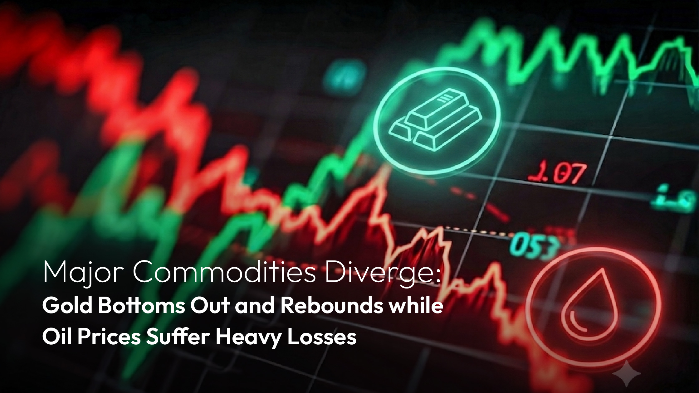 您当前正在查看 Amillex Daily Market Commentary | Major Commodities Diverge: Gold Bottoms Out and Rebounds while Oil Prices Suffer Heavy Losses 