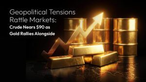閱讀有關該文章的更多信息 Amillex Daily Market Review | Geopolitical Tensions Rattle Markets: Crude Nears $90 as Gold Rallies Alongside