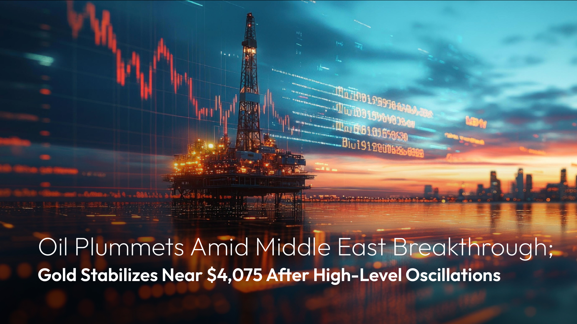您目前正在查看 Amillex Daily Market Review | Oil Plummets Amid Middle East Breakthrough; Gold Stabilizes Near $4,075 After High-Level Oscillations