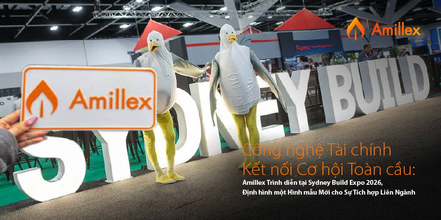 شما در حال حاضر در حال مشاهده هستید Công nghệ Tài chính Kết nối Cơ hội Toàn cầu: Amillex Tỏa sáng tại Triển lãm Sydney Build Expo 2026, Định hình Mô hình Mới cho Sự Tích hợp Đa Ngành