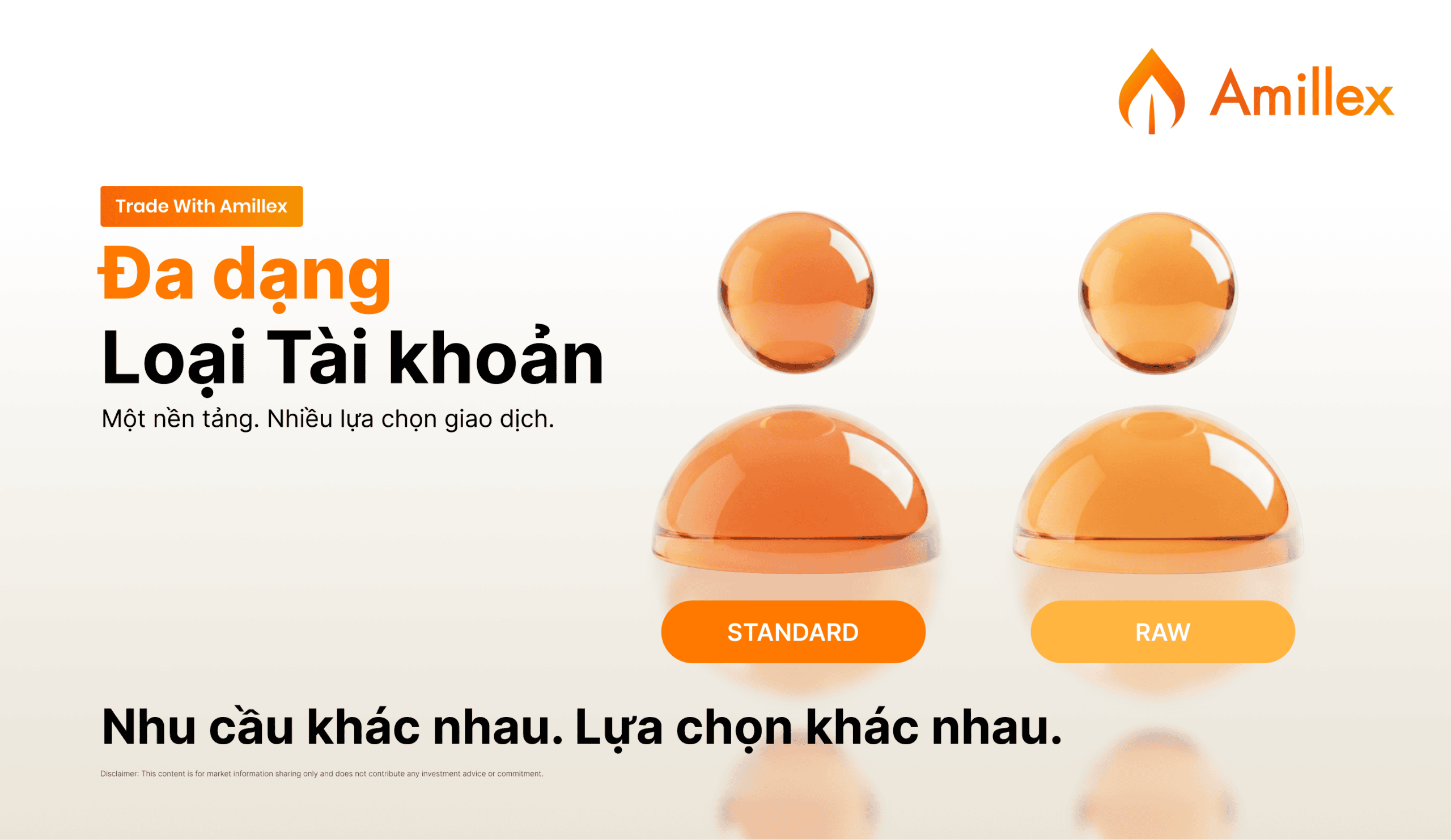 You are currently viewing Đa dạng loại tài khoản, thêm lựa chọn cho những nhu cầu khác nhau