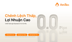 En savoir plus sur l'article Ưu Thế Từ Từng Pip: Amillex Spread Cực Thấp Giúp Bạn Tối Đa Hóa Lợi Nhuận Thực