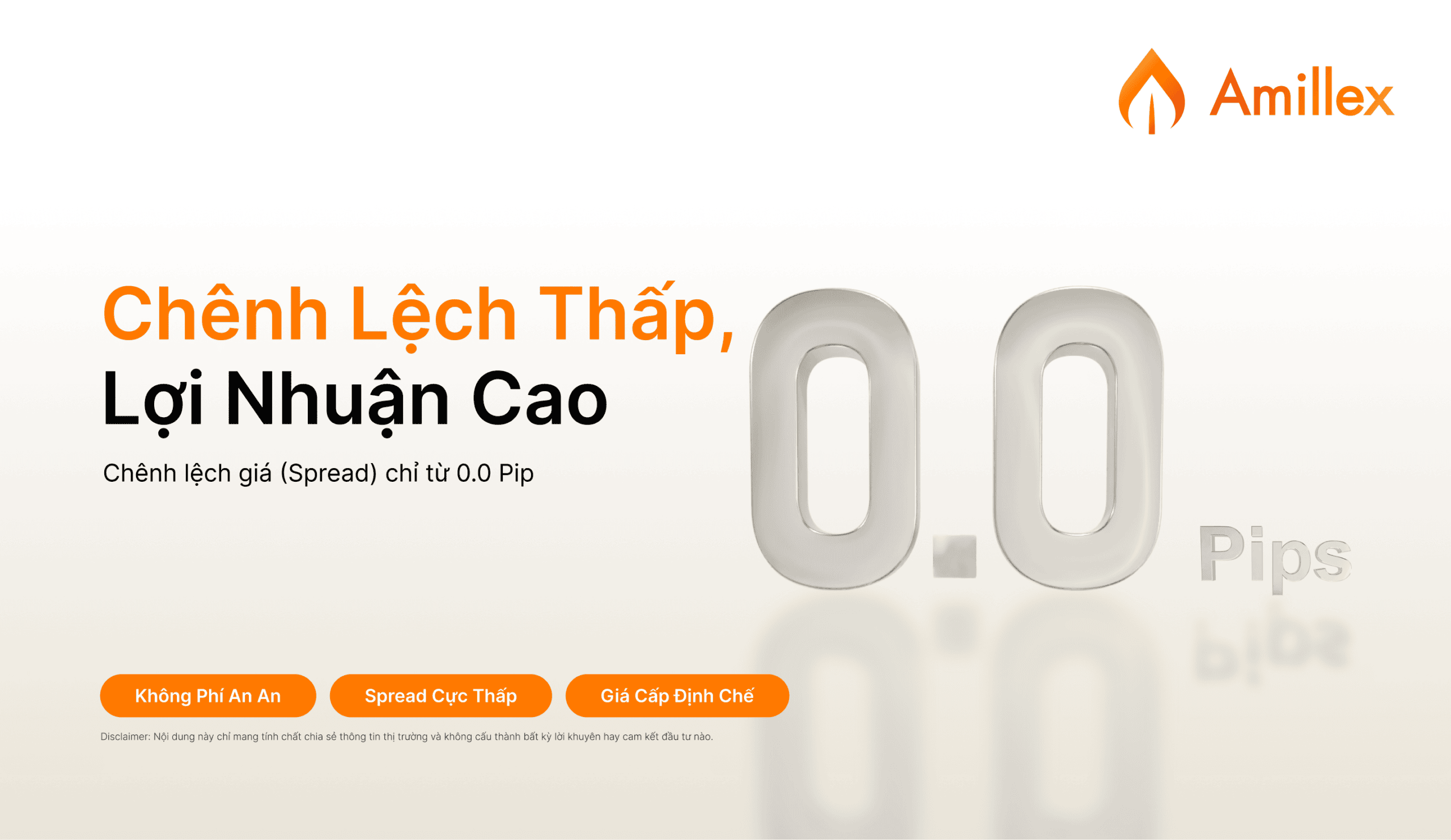閱讀有關該文章的更多信息 Ưu Thế Từ Từng Pip: Amillex Spread Cực Thấp Giúp Bạn Tối Đa Hóa Lợi Nhuận Thực