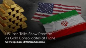기사에 대해 자세히 알아보세요 Amillex Daily Market Commentary | US-Iran Talks Show Promise as Gold Consolidates at Highs; Oil Plunge Eases Inflation Concerns