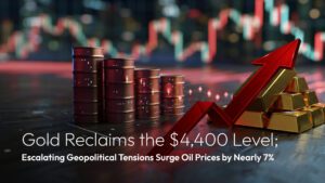 Đọc thêm về bài viết Amillex Daily Market Review | Gold Reclaims the $4,400 Level; Escalating Geopolitical Tensions Surge Oil Prices by Nearly 7%