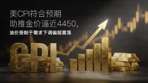 Read more about the article Amillex安迈每日汇评｜美CPI符合预期助推金价逼近4450，油价受制于需求下调偏弱震荡