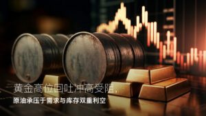 閱讀有關該文章的更多信息 Amillex安迈每日汇评｜黄金高位回吐冲高受阻，原油承压于需求与库存