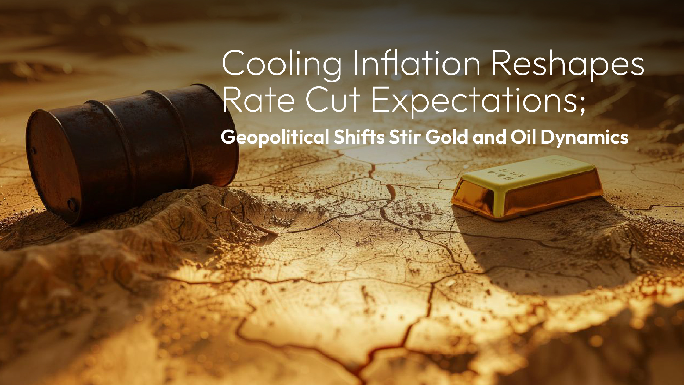 Read more about the article Amillex Daily Market Commentary | Cooling Inflation Reshapes Rate Cut Expectations; Geopolitical Shifts Stir Gold and Oil Dynamics
