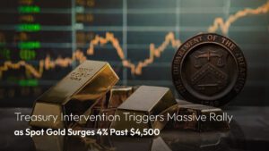 阅读有关该文章的更多信息 Amillex Daily Market Review | Treasury Intervention Triggers Massive Rally as Spot Gold Surges 4% Past $4,500