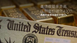 Read more about the article Amillex安迈每日汇评｜美债收益率走高压制金价退守4300，局势升级推动油价大涨5%