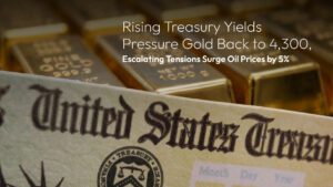En savoir plus sur l'article Amillex Daily Market Review | Rising Treasury Yields Pressure Gold Back to 4,300, Escalating Tensions Surge Oil Prices by 5%
