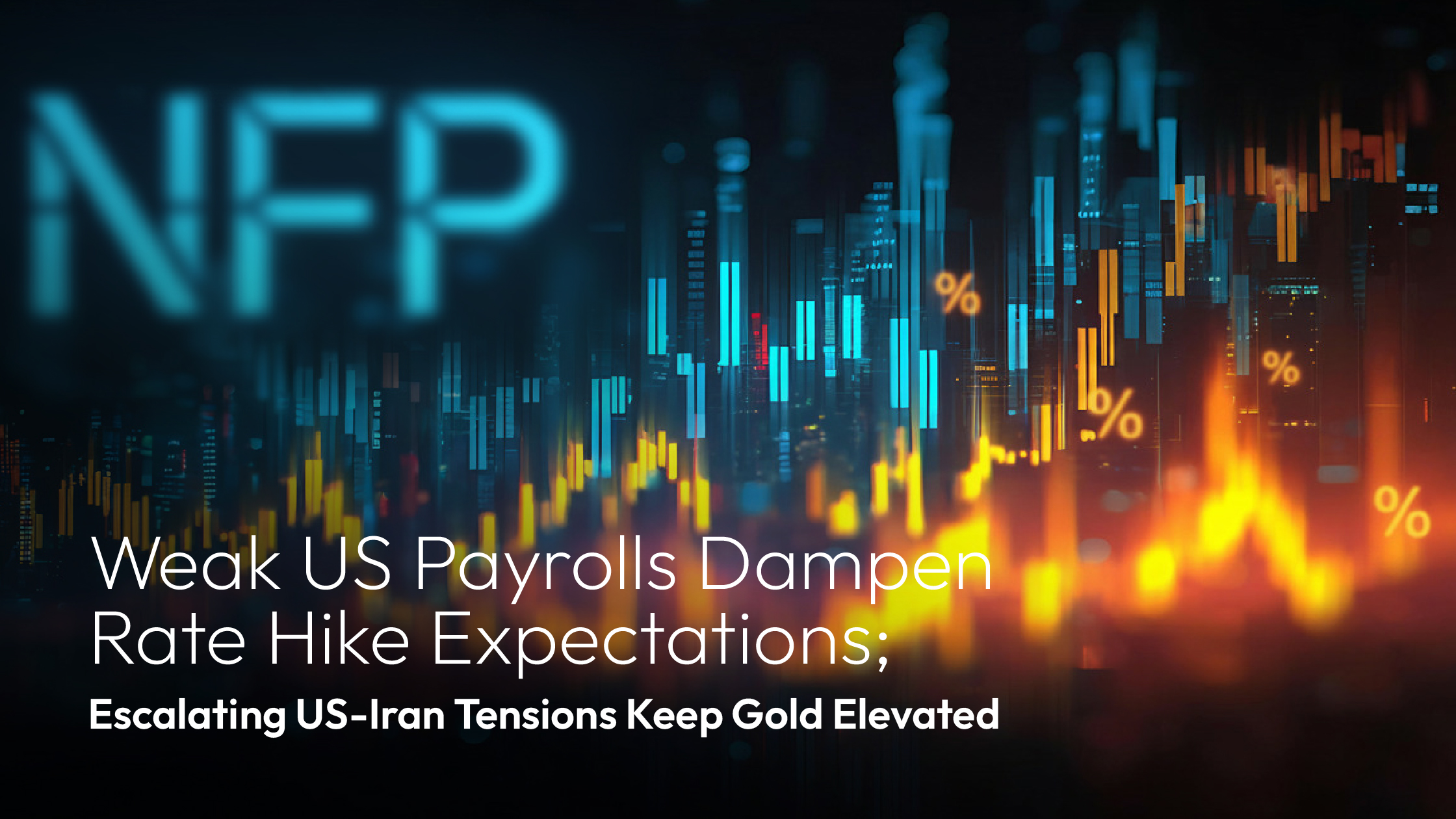 Read more about the article Amillex Daily Market Review | Weak US Payrolls Dampen Rate Hike Expectations; Escalating US-Iran Tensions Keep Gold Elevated