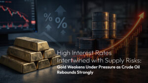 この記事の続きを読む Amillex Daily Market Commentary | High Interest Rates Intertwined with Supply Risks: Gold Weakens Under Pressure as Crude Oil Rebounds Strongly