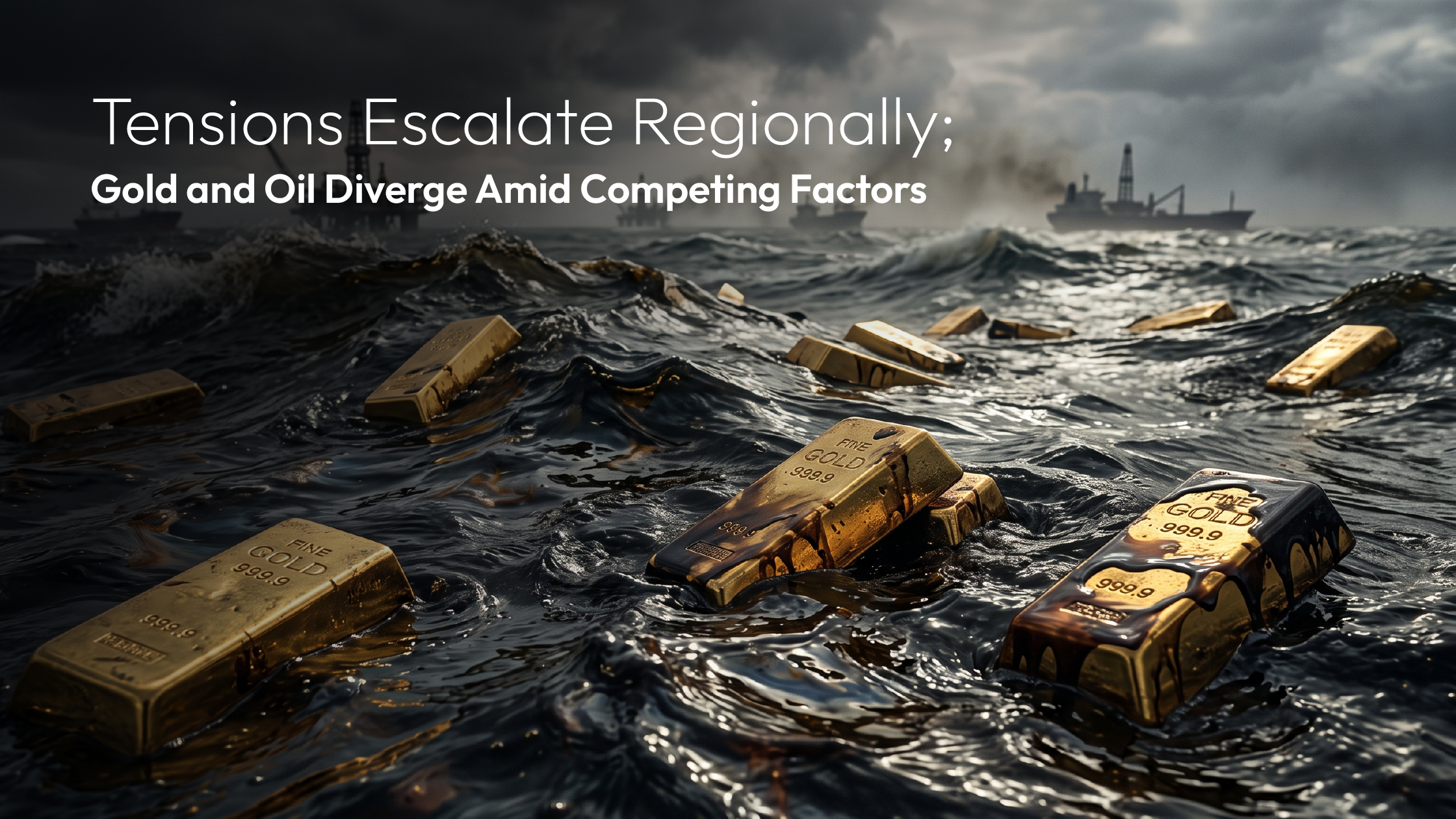 現在ご覧いただいているのは Amillex Daily Market Commentary| Tensions Escalate Regionally; Gold and Oil Diverge Amid Competing Factors